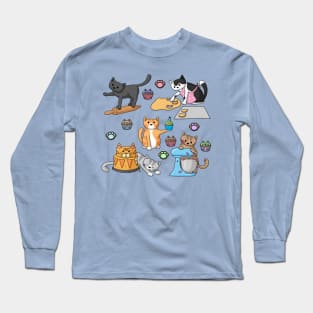 Baking Cats Long Sleeve T-Shirt